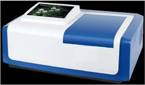 Microprocessor UV Visible Double Beam Spectrophotometer Touch Screen HSP-UV-1102T-iN